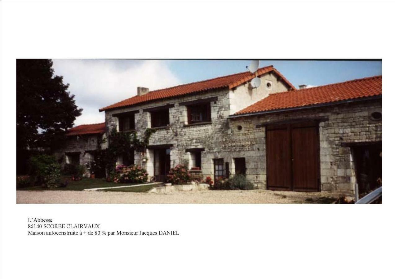 Вилла L'Abbesse Scorbe-Clairvaux Экстерьер фото